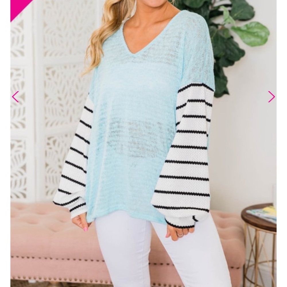 Pink Lily sweater